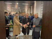 نواز شریف، خواجہ آصف اور مریم نواز نے اسٹیٹ لاؤنج علامہ اقبال انٹرنیشنل ایئرپورٹ کا افتتاح کردیا 