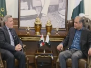 زائرین کو سہولتوں کی فراہمی، محسن نقوی سے شامی وفد کی ملاقات