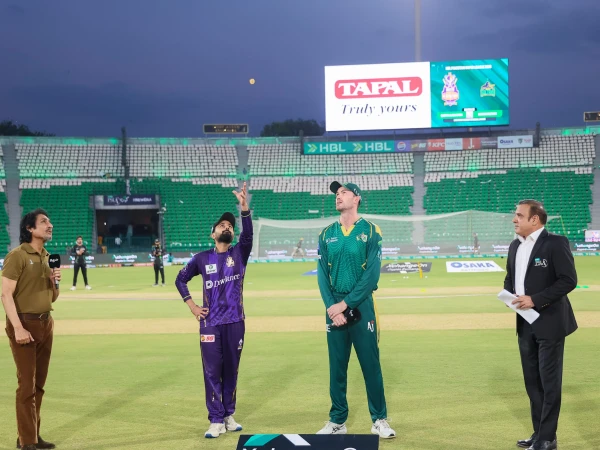 پی ایس ایل11: ملتان سلطانز کا  ٹاس جیت کر کوئٹہ گلیڈی ایٹرز کیخلاف فیلڈنگ کا فیصلہ