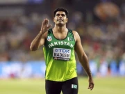 لاہور: ایشین گولڈ میڈلسٹ ارشد ندیم کا وطن واپسی پر شاندار استقبال