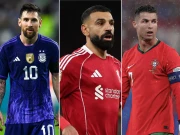 مصر کے فٹبالر محمد صلاح نے رونالڈو اور میسی کو پیچھے چھوڑ دیا