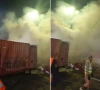 کراچی انٹرنیشنل کنٹینر ٹرمینل ویسٹ وہارف روڈ پر کنٹینرز میں لگنے والی آگ دوبارہ بھڑک اٹھی