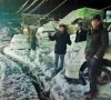 بالائی علاقوں میں برفباری تھم گئی، سڑکوں پر کئی فٹ برف موجود، ریسکیو آپریشن جاری