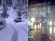 ملک کے مختلف علاقوں میں بارش اور برفباری کا سلسلہ مزید بڑھنے کا امکان