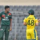 بنگلا دیشی کرکٹر ناہید رانا  کو آسٹریلیا کیخلاف شاندار بولنگ مہنگی پڑگئی