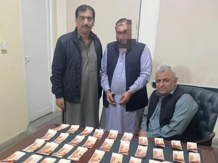 جعلی پاکستانی کرنسی اسمگل کرنے کی کوشش ناکام،  بس ڈرائیور گرفتار 