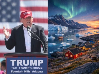 ٹرمپ نے گرین لینڈ کو امریکا کا حصہ بنانے کا عندیہ دیا ہے