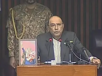 ملک کو غیرمستحکم کرنے کی اجازت نہیں دیں گے، پارلیمنٹ کے مشترکہ اجلاس سے صدر مملکت کا خطاب 