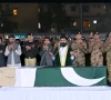 کوئٹہ میں شہید لیفٹیننٹ کرنل خالد حسین کی نمازِ جنازہ ادا