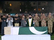 کوئٹہ میں شہید لیفٹیننٹ کرنل خالد حسین کی نمازِ جنازہ ادا