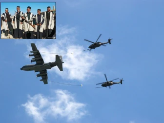 ایران کے خانہ بدوش قبائل نے امریکا کے 2 ہیلی کاپٹر کو نشانہ بنایا