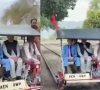 وزیر ریلوے کا منفرد انداز، گولڑہ اسٹیشن سے راولپنڈی ریلوے اسٹیشن تک ٹریک ٹرالی پر سفر، ویڈیو وائرل