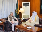 نائب وزیراعظم سے سعودی سفیر کی ملاقات، مکالمے اور سفارت کاری کے فروغ پر زور