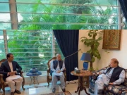 نواز شریف، شہباز شریف اور مریم نواز سے آزاد کشمیر کے وزیراعظم اور اسپیکر کی ملاقات