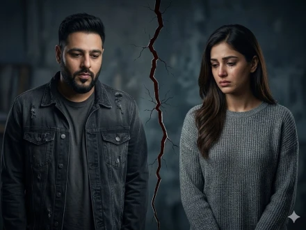 ایشا رکھی کے انسٹاگرام سے انکی ایک پوسٹ غائب ہوگئی (اے آئی سے بنوائی گئی تصوراتی تصویر)