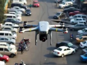 کراچی: ٹریفک قوانین کی خلاف وزری پر ڈرون کی مدد سے بھی ای چالان کا آغاز