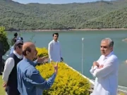 وزیر داخلہ محسن نقوی کا سملی ڈیم کا دورہ، ڈیم کی توسیع کے بارے بریفنگ 