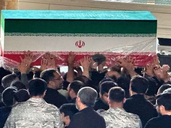 علی خامنہ ای کی میت تہران کی جامع امام خمینی مصلیٰ پہنچا دی گئی