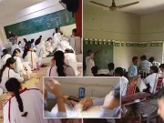 میٹرک بورڈ سالانہ امتحانات؛ فرنیچر کی عدم دستیابی، بجلی کی بندش، طلبہ موبائل سے نقل کرتے رہے