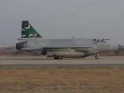 ورلڈ ڈیفنس شو 2026 میں پاک فضائیہ کے جے ایف 17 بلاک تھری اور سپر مشاق کی شرکت