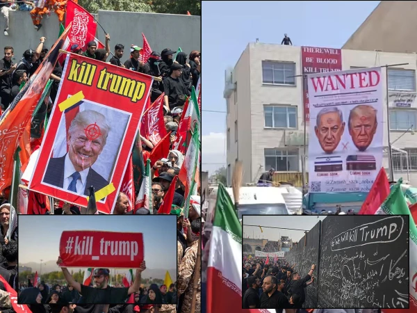 خامنہ ای کے خون کا بدلہ؛ سوگواروں کا حکومت سے ٹرمپ اور نیتن یاہو کو قتل کرنے کا مطالبہ