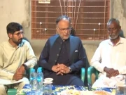 احسن اقبال کی سیالکوٹ میں معرکہ حق کےشہداء کے گھر آمد،اہل خانہ سے ملاقات