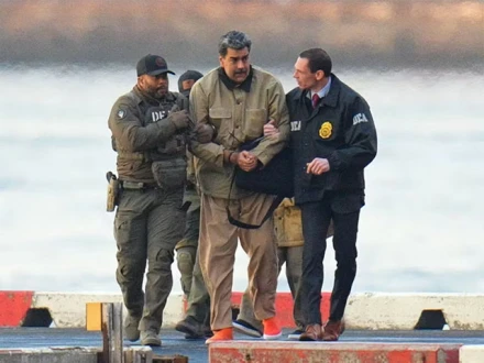 رواں برس جنوری میں امریکی فورسز وینزویلا کے صدر کو گرفتار کرکے نیویارک لائی تھیں