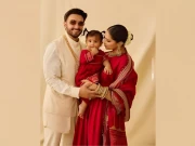 دپیکا اور رنویر سنگھ نے پہلی بار بیٹی ’دعا‘ کی جھلک دکھا دی