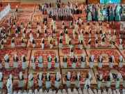 سعودیہ کے یوم تاسیس پر سیکڑوں فنکاروں کا ایک ساتھ روایتی رقص؛ گنیز ورلڈ ریکارڈ قائم 