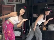 اُشنا شاہ کے پاکستانی نغمے پر رقص کی ویڈیو نے سوشل میڈیا پر دھوم مچا دی 