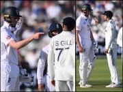 لارڈز ٹیسٹ کے دوران شبمن گل اور زیک کرولی کے درمیان گرما گرمی