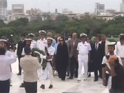 یوم استحصال کشمیر: یاسین ملک کی اہلیہ مشعال ملک کی مزار قائد پر حاضری