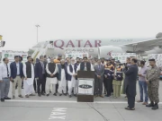 این ڈی ایم اے اور الخدمت فاؤنڈیشن کے تعاون سے غزہ کیلئے 19 ویں امدادی کھیپ روانہ