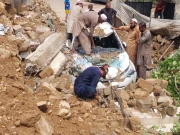 کراچی: بارشوں سے جناح اسپتال میں پاکستان اٹامک انرجی سینٹر کی دیوار گر گئی