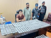 کراچی: کروڑوں مالیت کی غیر ملکی کرنسی برآمد، 2 ملزمان گرفتار