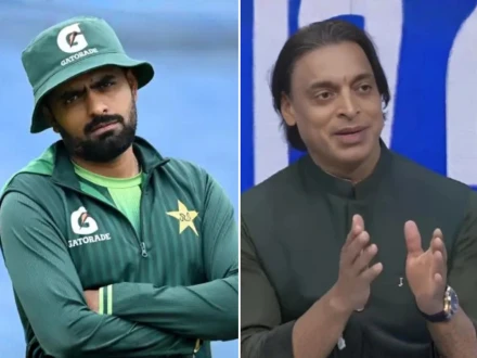 بابراعظم کی ون ڈے ٹیم میں جگہ خطرے میں ہے، شعیب اختر