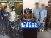 لاہور: خواتین اور بچوں سے موبائل چھیننے والے گروہ سمیت 4 ڈکیت گرفتار