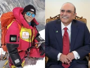 دنیا کی تیسری بلند ترین چوٹی سر کرنے پر صدر مملکت کی نائلہ کیانی کو مبارکباد