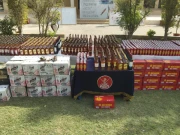 پاکستان کوسٹ گارڈز کی بلوچستان میں کارروائی، 2.5 ملین روپے مالیت کی غیر ملکی شراب برآمد 