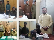راولپنڈی پولیس کا منشیات فروشوں کے خلاف کریک ڈاؤن، 7 ملزمان گرفتار