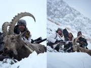 ذیشان ناصر نے ہمالین آئی بیکس کا کامیاب شکار کر لیا