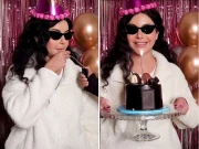 ندا یاسر کو سالگرہ پر بچگانہ انداز اپنانا مہنگا پڑ گیا، سوشل میڈیا پر کڑی تنقید