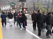 آئی ایس پی آر ونٹر انٹرن شپ  پروگرام؛ طلباء کا آزاد جموں و کشمیرمیں لائن آف کنٹرول کا دورہ 