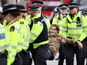 برطانیہ: فلسطین کے حق میں مظاہرہ، 500 سے زائد افراد گرفتار