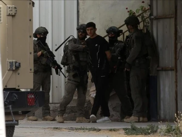 مقبوضہ مغربی کنارے میں اسرائیلی فورسز نے 8 فلسطینیوں کو گرفت
