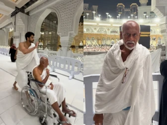 حارث وحید کے والد کے ساتھ عمرے کے دوران معجزاتی واقعہ، اداکار نے ویڈیو شیئر کردی