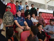 امریکی قونصل جنرل اوور 40 ٹی ٹوئنٹی ورلڈکپ کا میچ دیکھنے نیشنل اسٹیڈیم پہنچ گئے