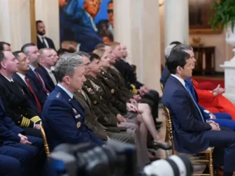 ٹرمپ کے خطاب کے دوران اعلیٰ امریکی عسکری و سیاسی قیادت بھی موجود