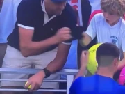 یو ایس اوپن: بچے سے کیپ چھن جانے کا شرمناک واقعہ، کھلاڑی نے نئی کیپ دے دی