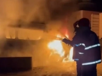 حیدرآباد، سی این جی فلنگ کے دوران وین میں دھماکہ، 8 مسافر زخمی